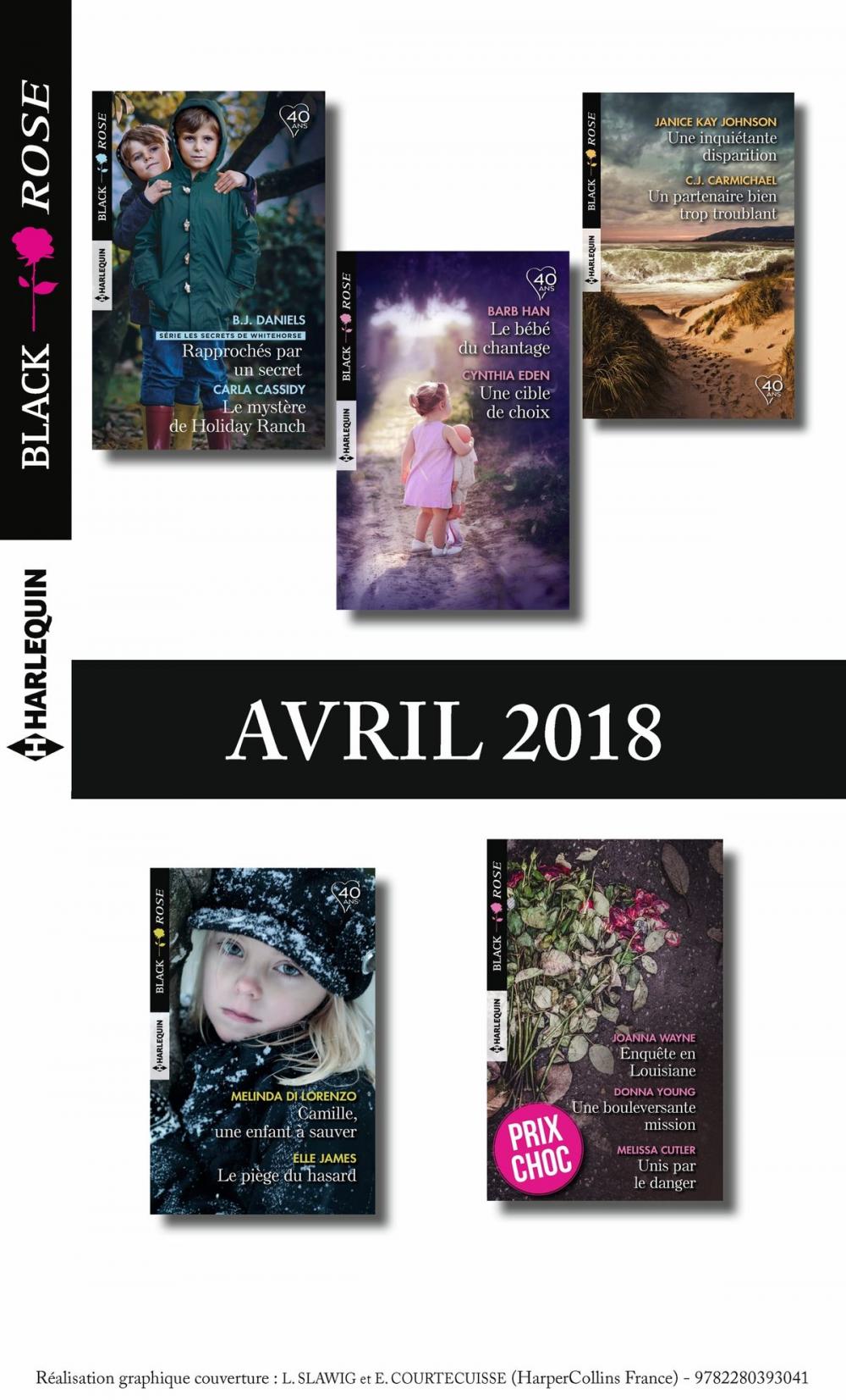 Big bigCover of 11 romans Black Rose (n°472 à 474 - Avril 2018)