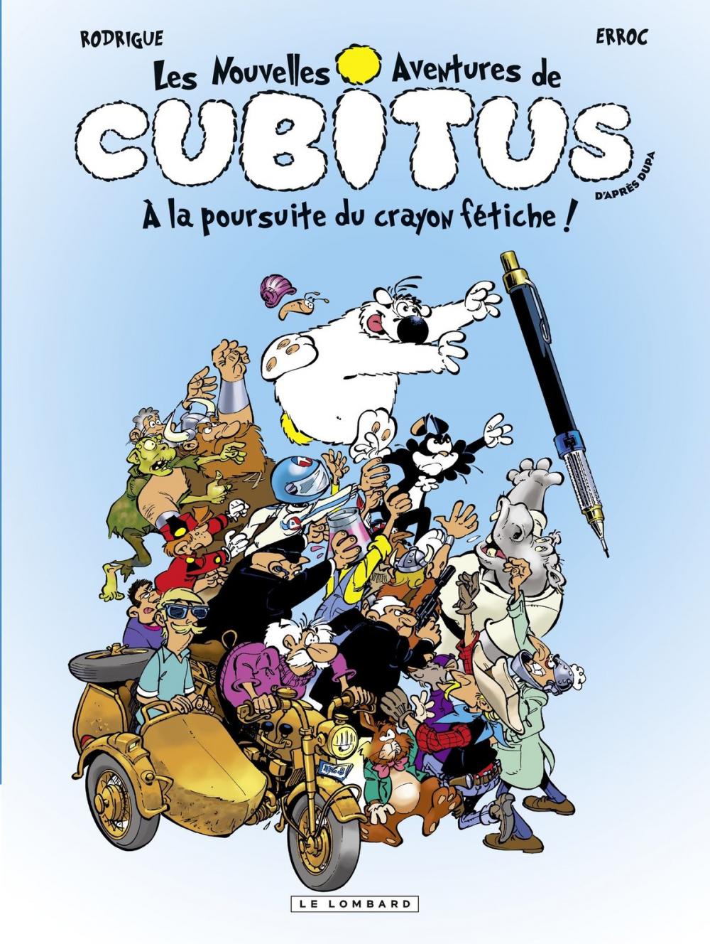 Big bigCover of Cubitus (Nouv.Aventures) - tome 13 - A la poursuite du crayon fétiche