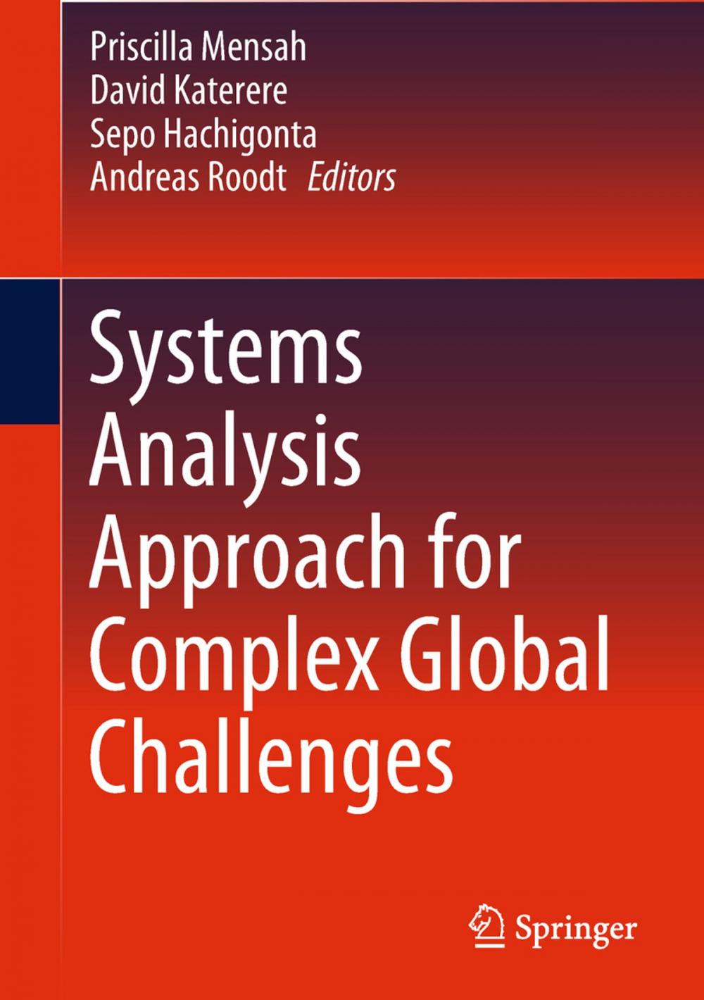 Big bigCover of Systems Analysis Approach for Complex Global Challenges