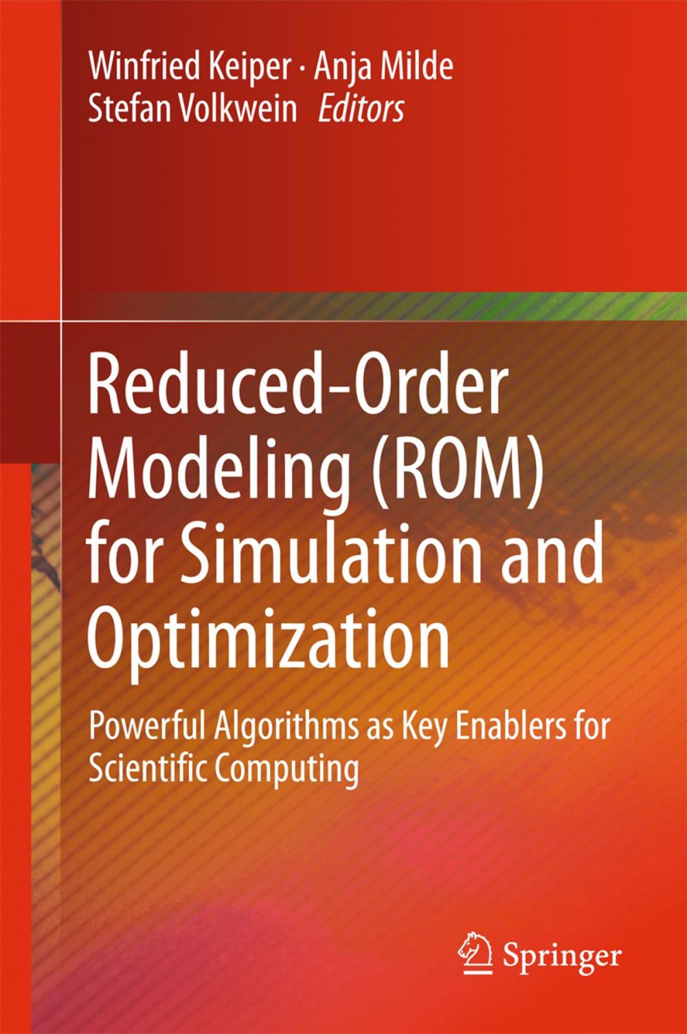 Big bigCover of Reduced-Order Modeling (ROM) for Simulation and Optimization