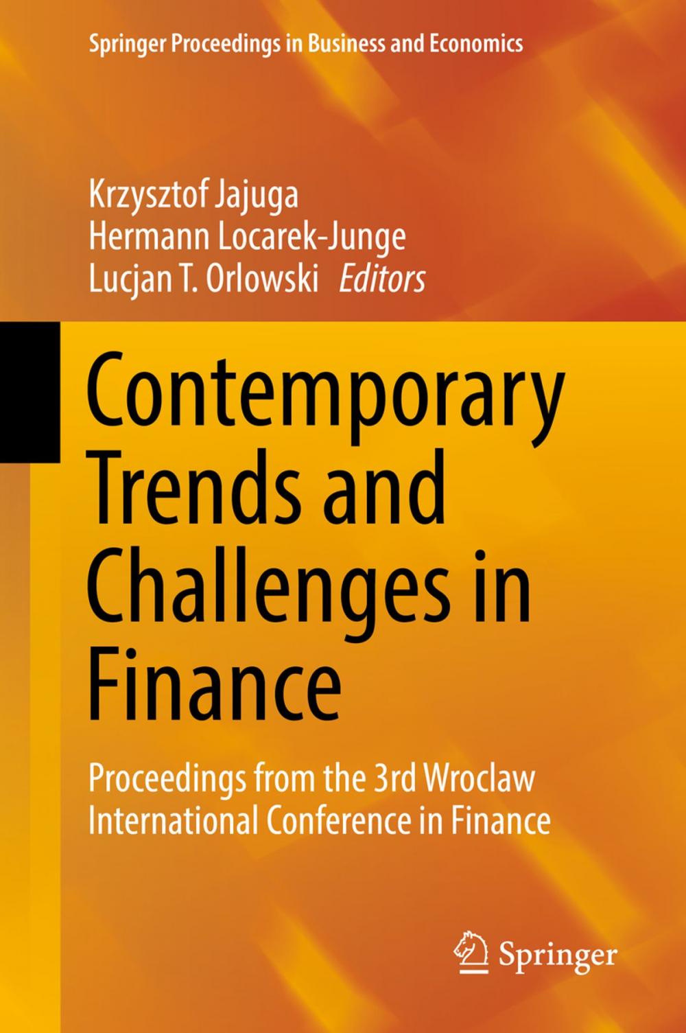 Big bigCover of Contemporary Trends and Challenges in Finance