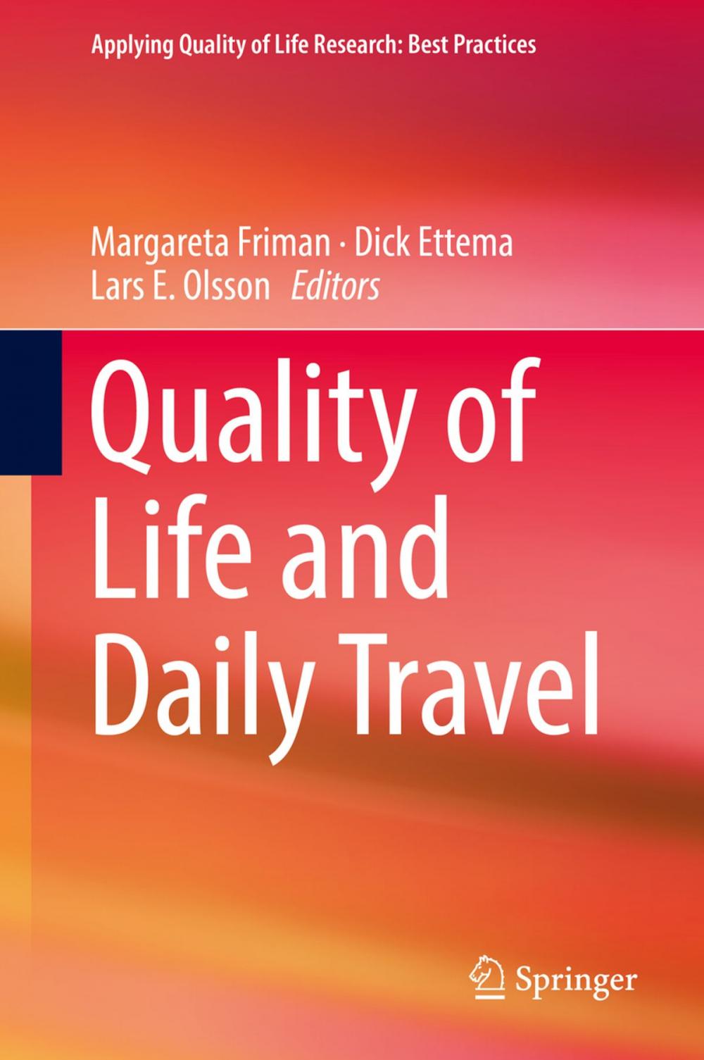 Big bigCover of Quality of Life and Daily Travel