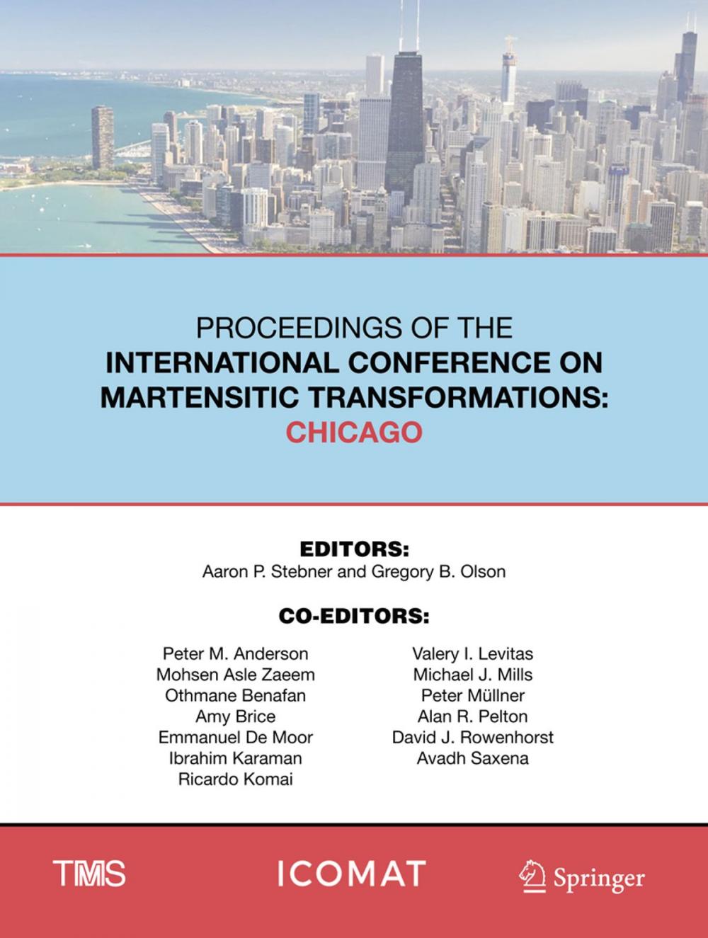 Big bigCover of Proceedings of the International Conference on Martensitic Transformations: Chicago