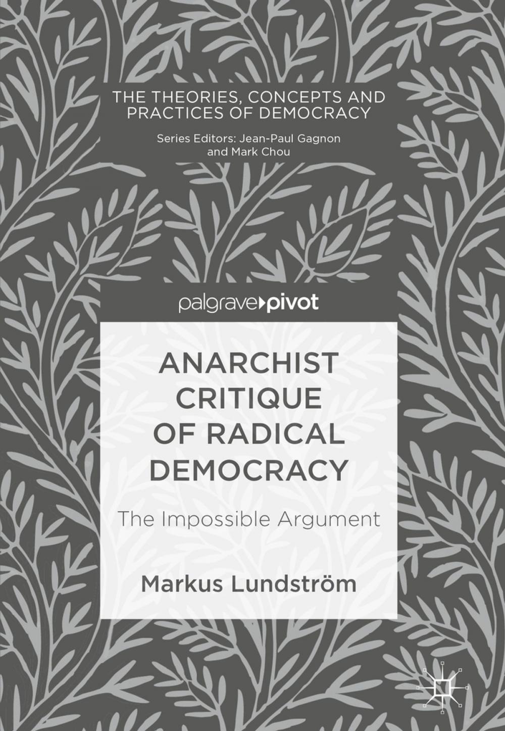 Big bigCover of Anarchist Critique of Radical Democracy