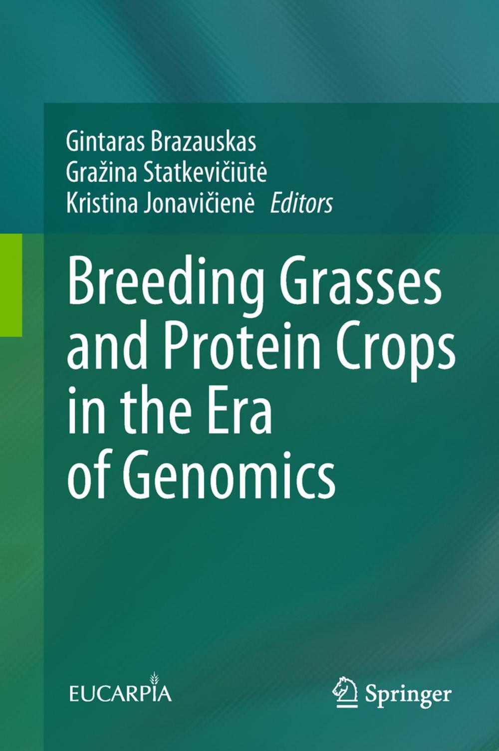 Big bigCover of Breeding Grasses and Protein Crops in the Era of Genomics