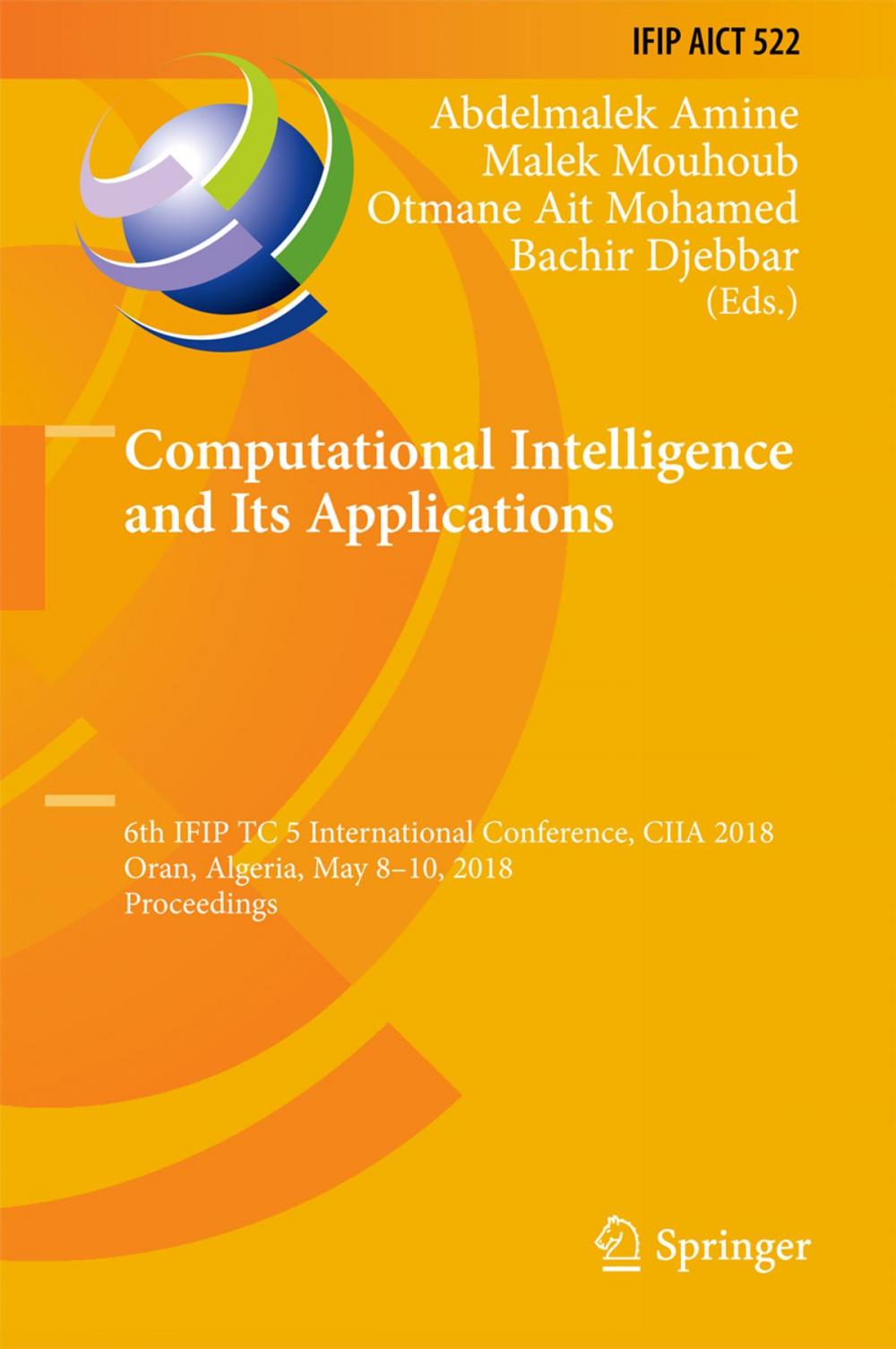 Big bigCover of Computational Intelligence and Its Applications