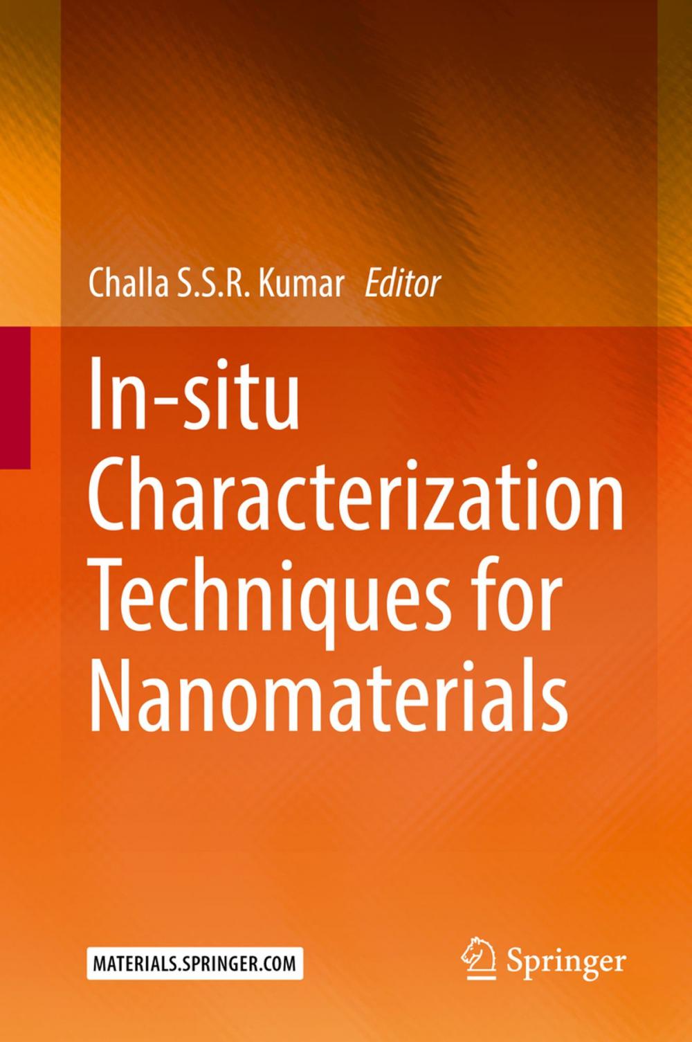 Big bigCover of In-situ Characterization Techniques for Nanomaterials