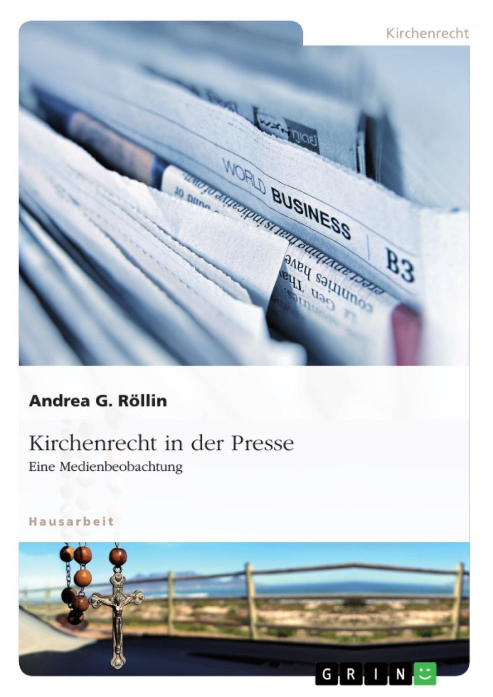 Big bigCover of Kirchenrecht in der Presse