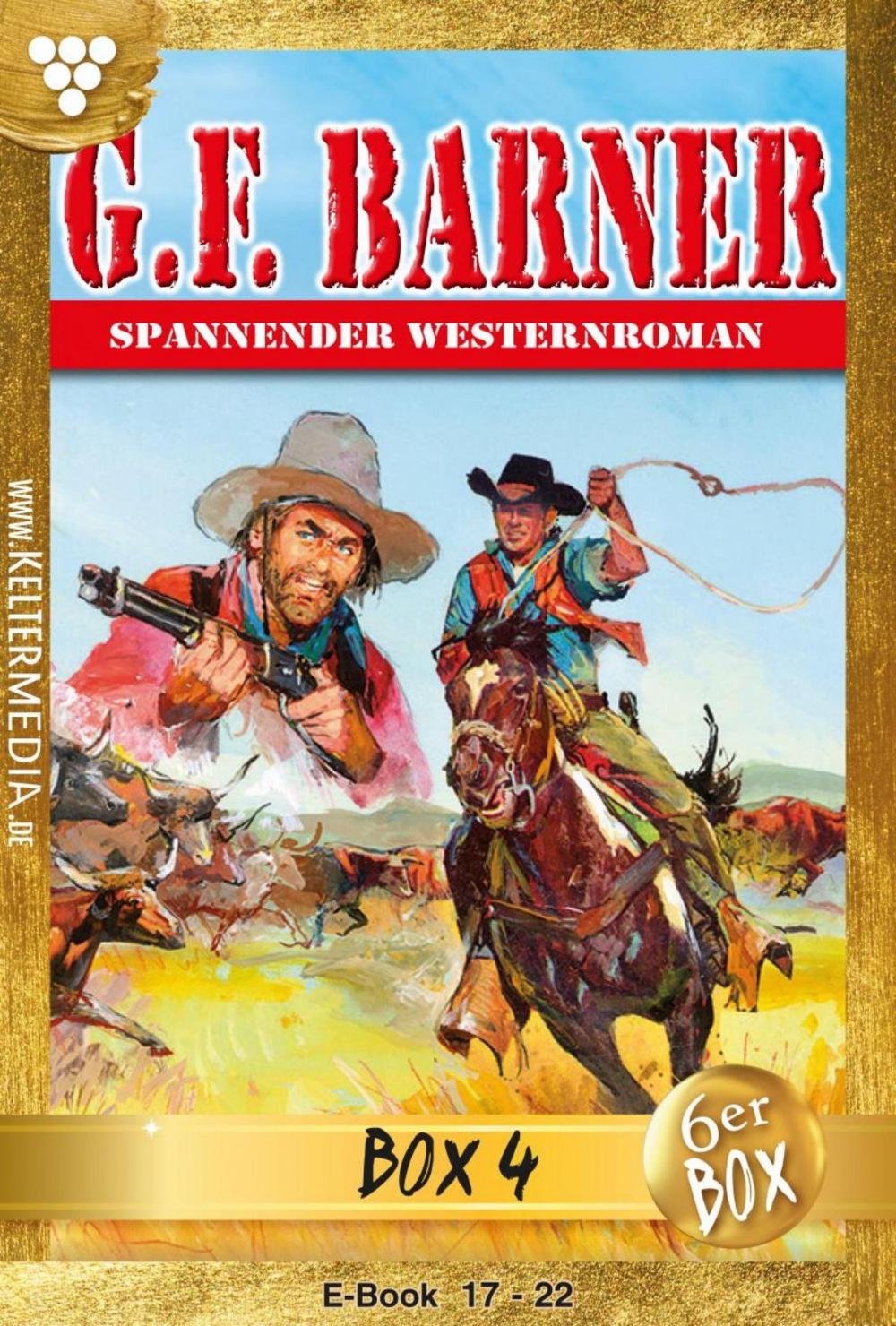 Big bigCover of G.F. Barner Jubiläumsbox 4 – Western