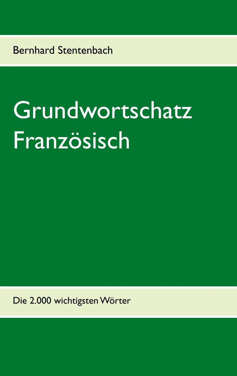 Big bigCover of Grundwortschatz Französisch