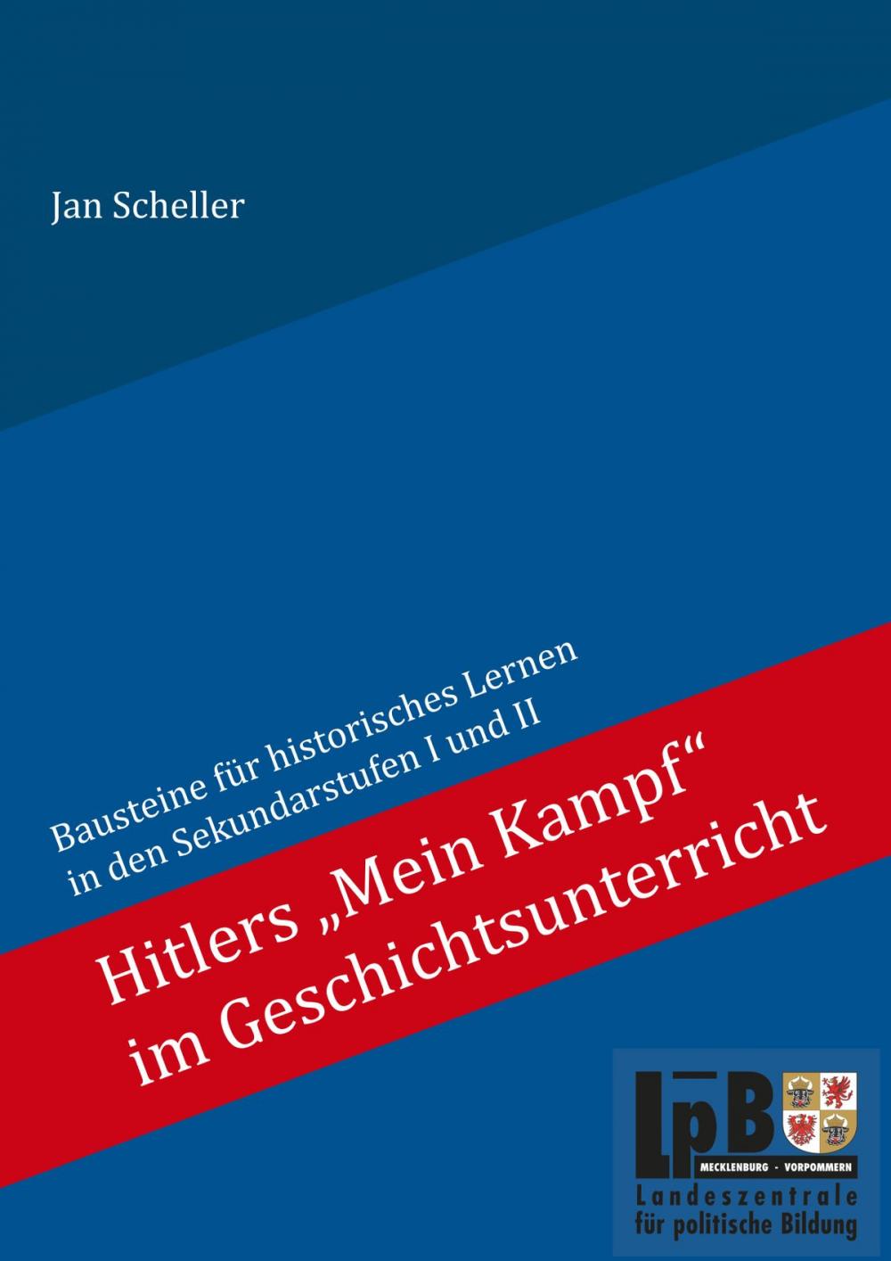 Big bigCover of Hitlers "Mein Kampf" im Geschichtsunterricht