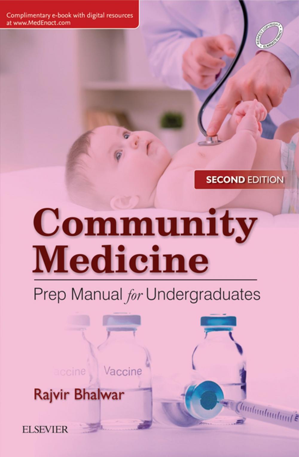 Big bigCover of Community Medicine: Prep Manual for Undergraduates, 2nd edition-Ebook