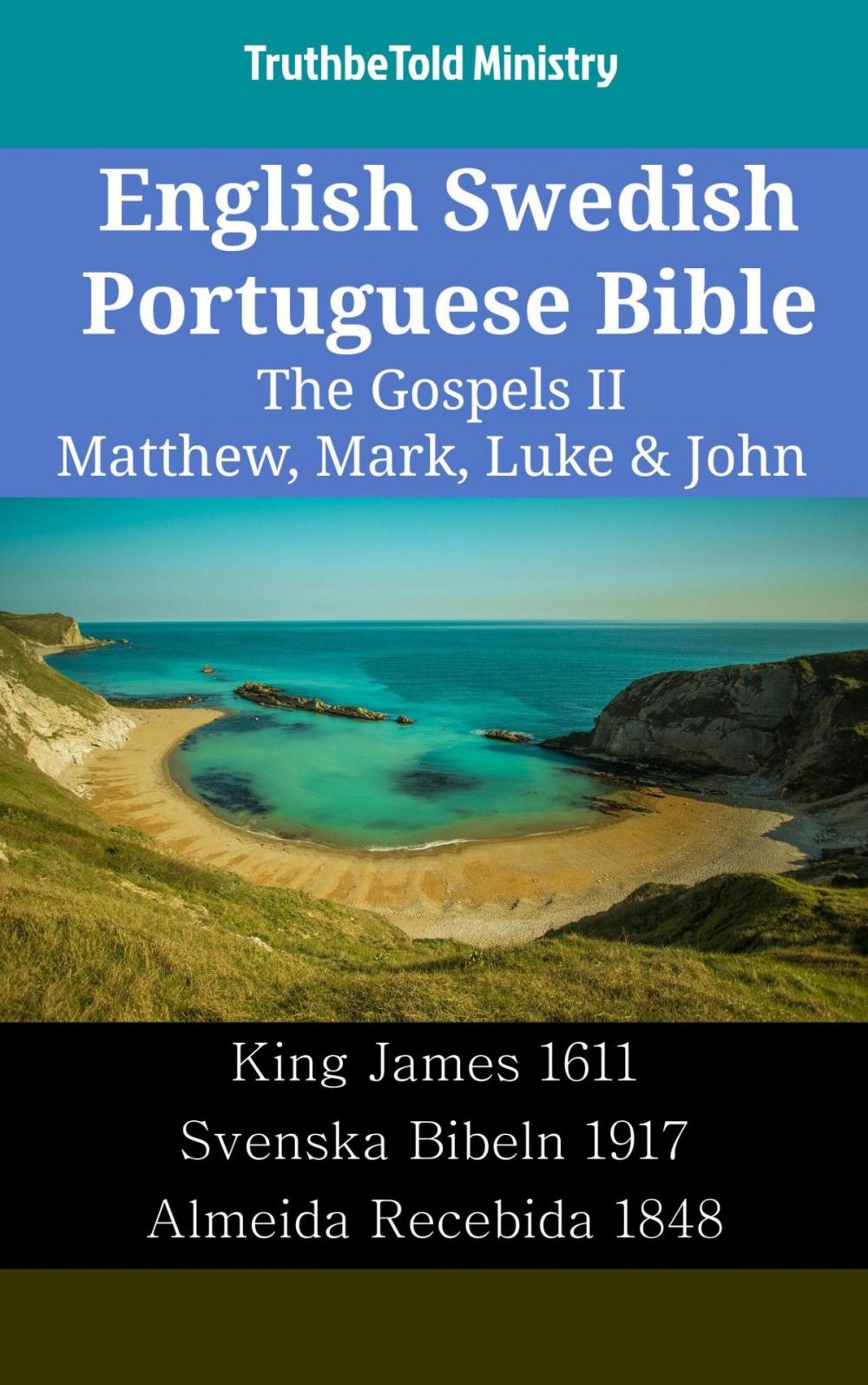 Big bigCover of English Swedish Portuguese Bible - The Gospels II - Matthew, Mark, Luke & John