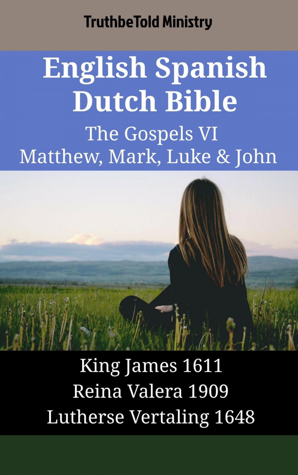 Big bigCover of English Spanish Dutch Bible - The Gospels VI - Matthew, Mark, Luke & John