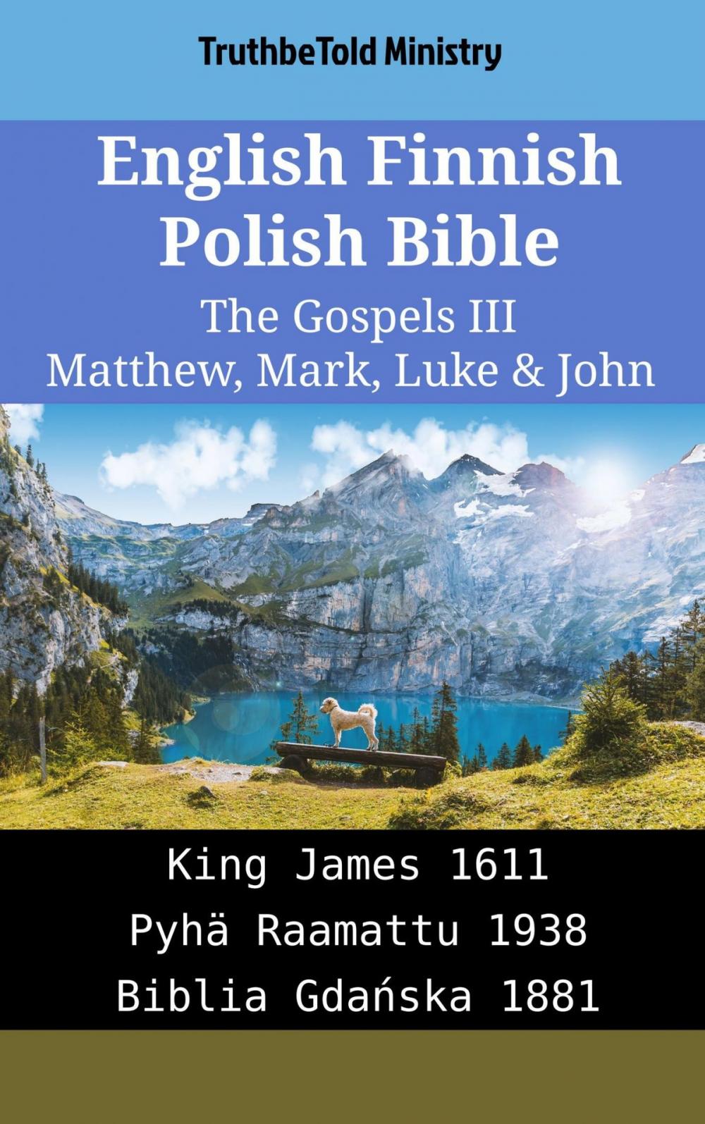 Big bigCover of English Finnish Polish Bible - The Gospels III - Matthew, Mark, Luke & John