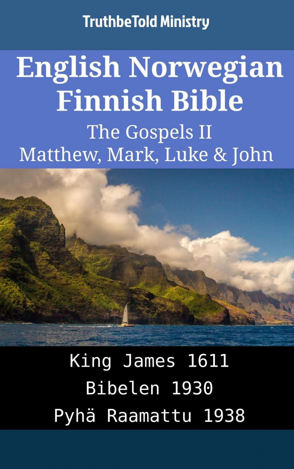 Big bigCover of English Norwegian Finnish Bible - The Gospels II - Matthew, Mark, Luke & John