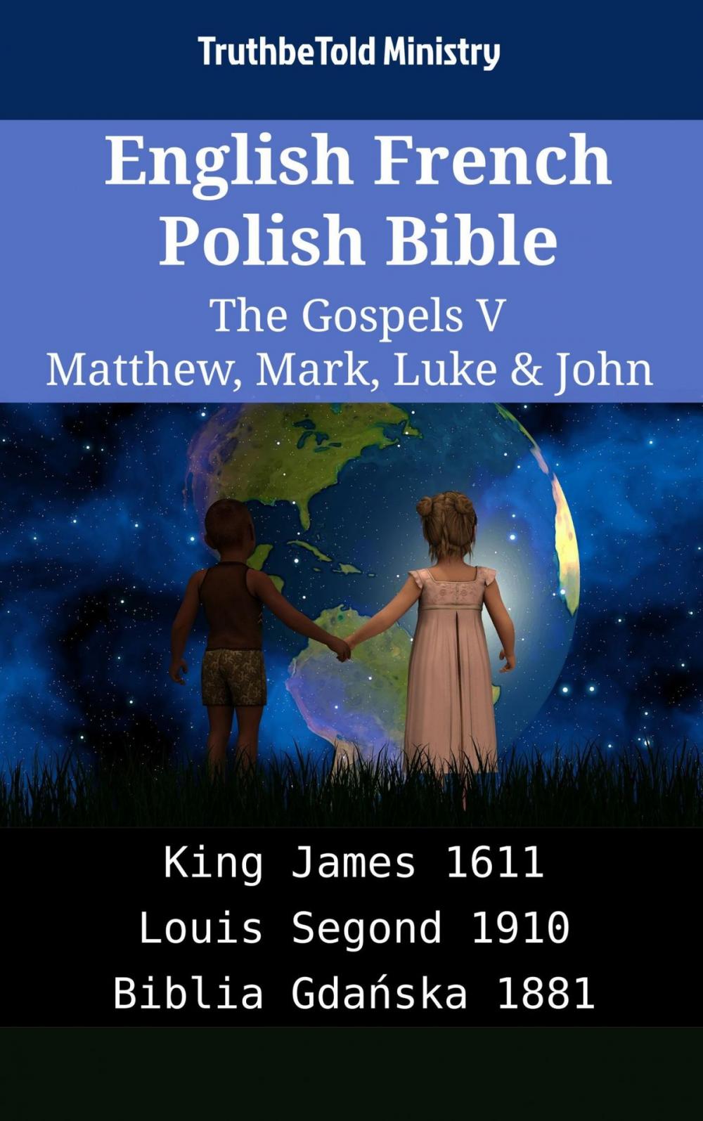 Big bigCover of English French Polish Bible - The Gospels V - Matthew, Mark, Luke & John