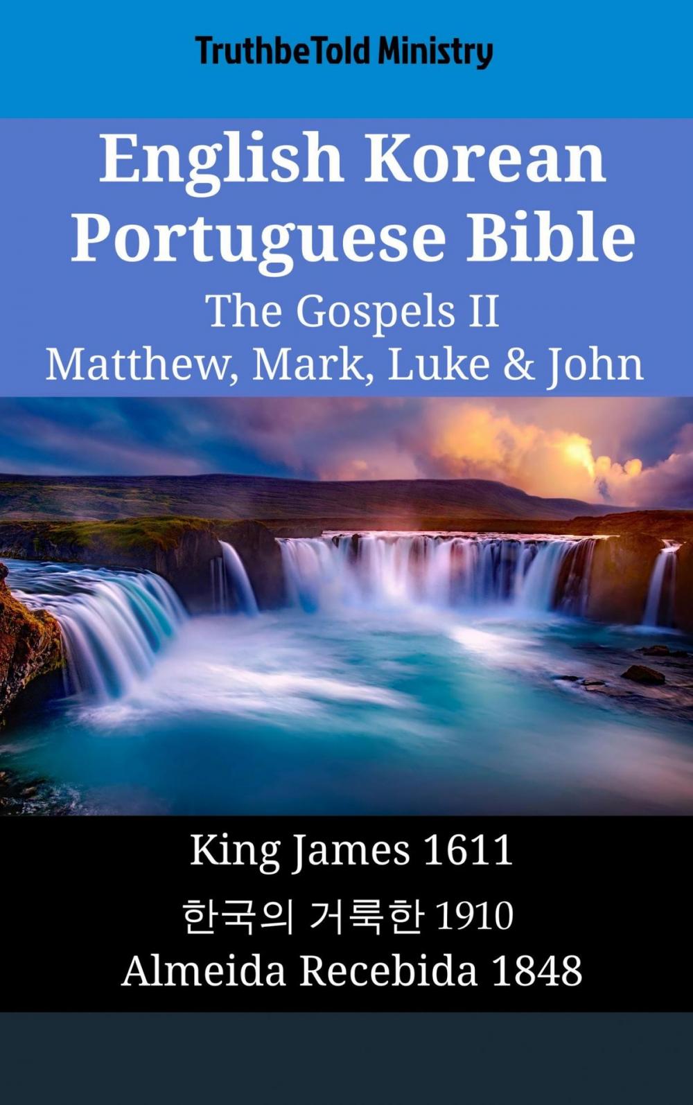 Big bigCover of English Korean Portuguese Bible - The Gospels II - Matthew, Mark, Luke & John