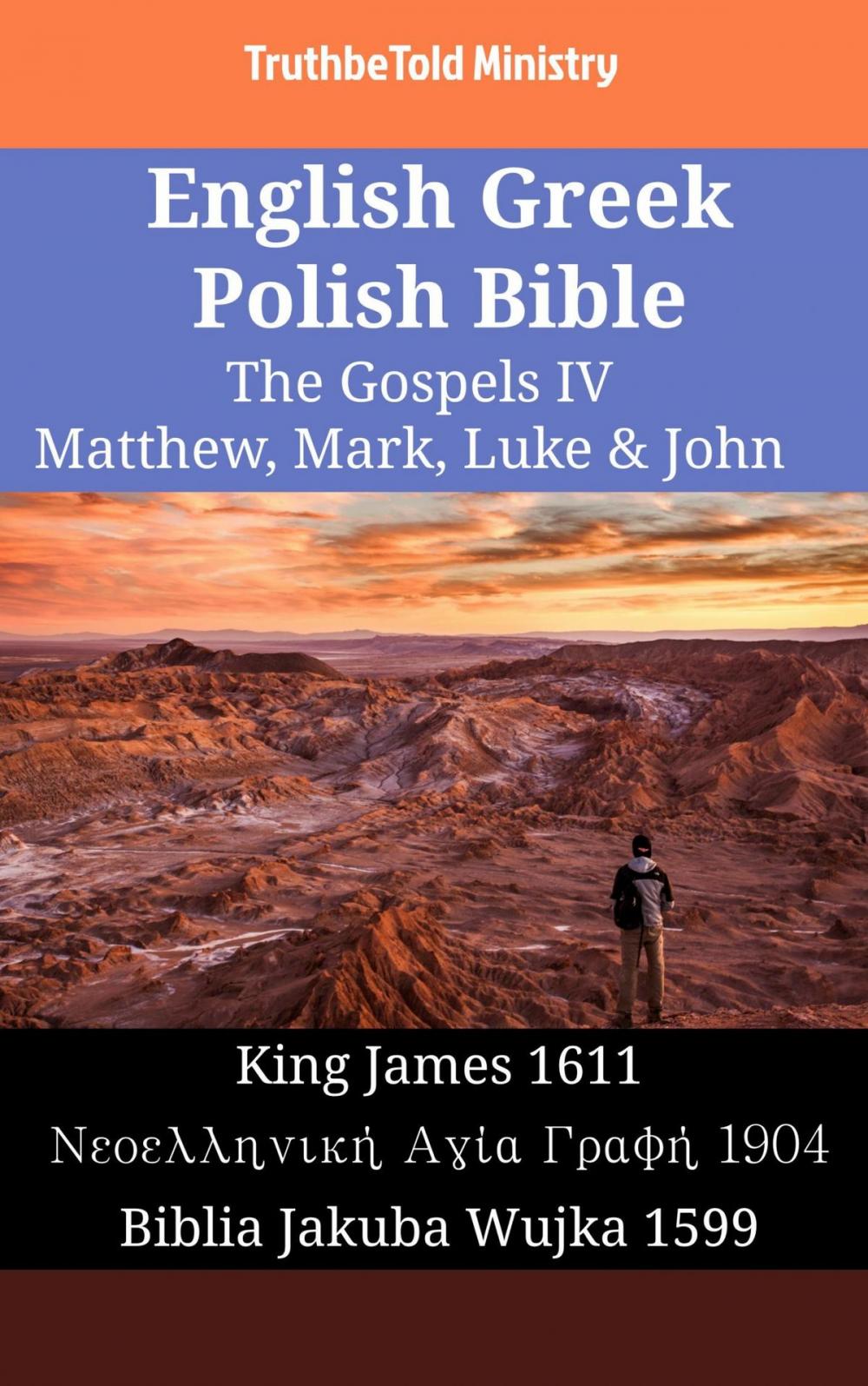 Big bigCover of English Greek Polish Bible - The Gospels IV - Matthew, Mark, Luke & John