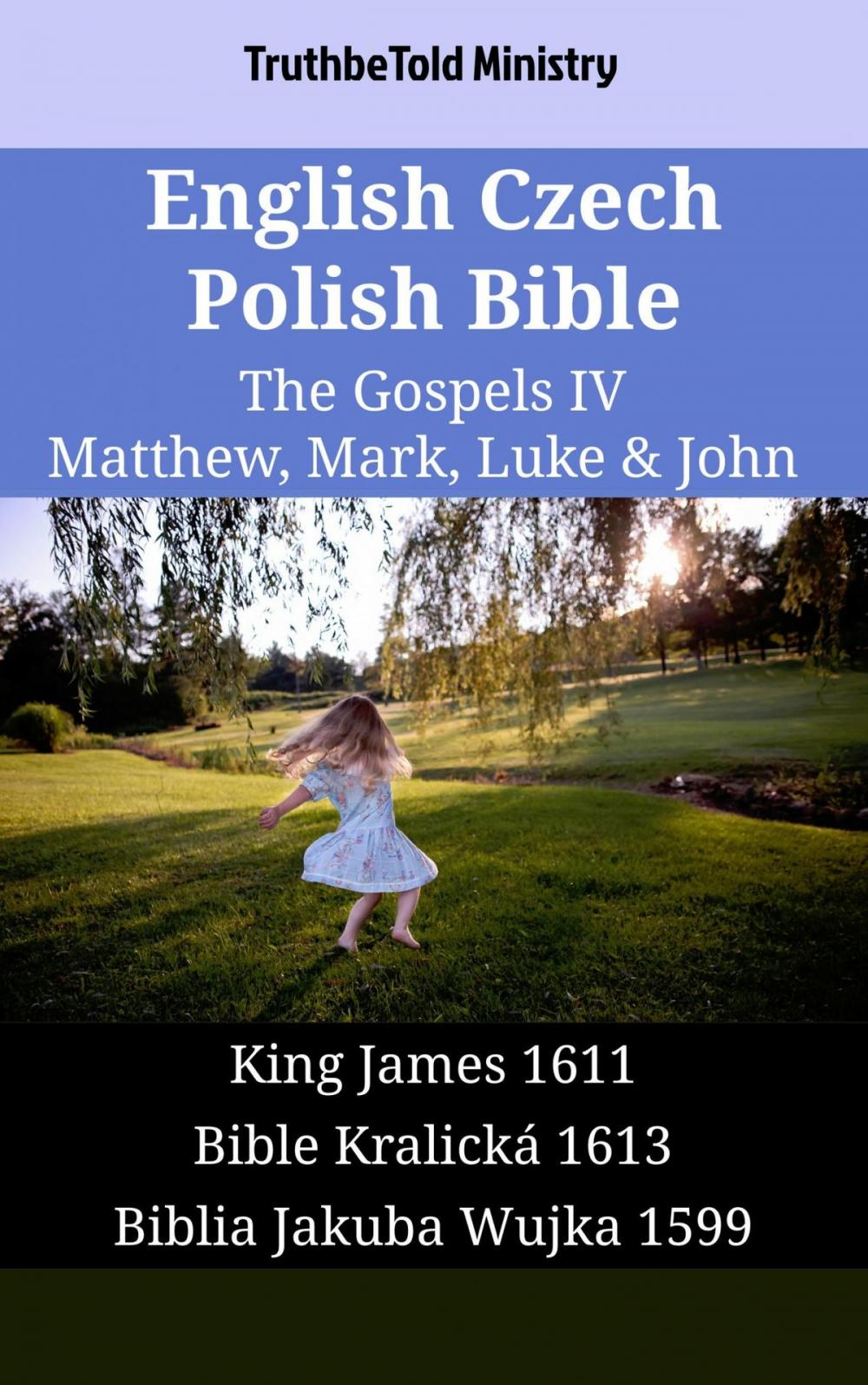 Big bigCover of English Czech Polish Bible - The Gospels IV - Matthew, Mark, Luke & John