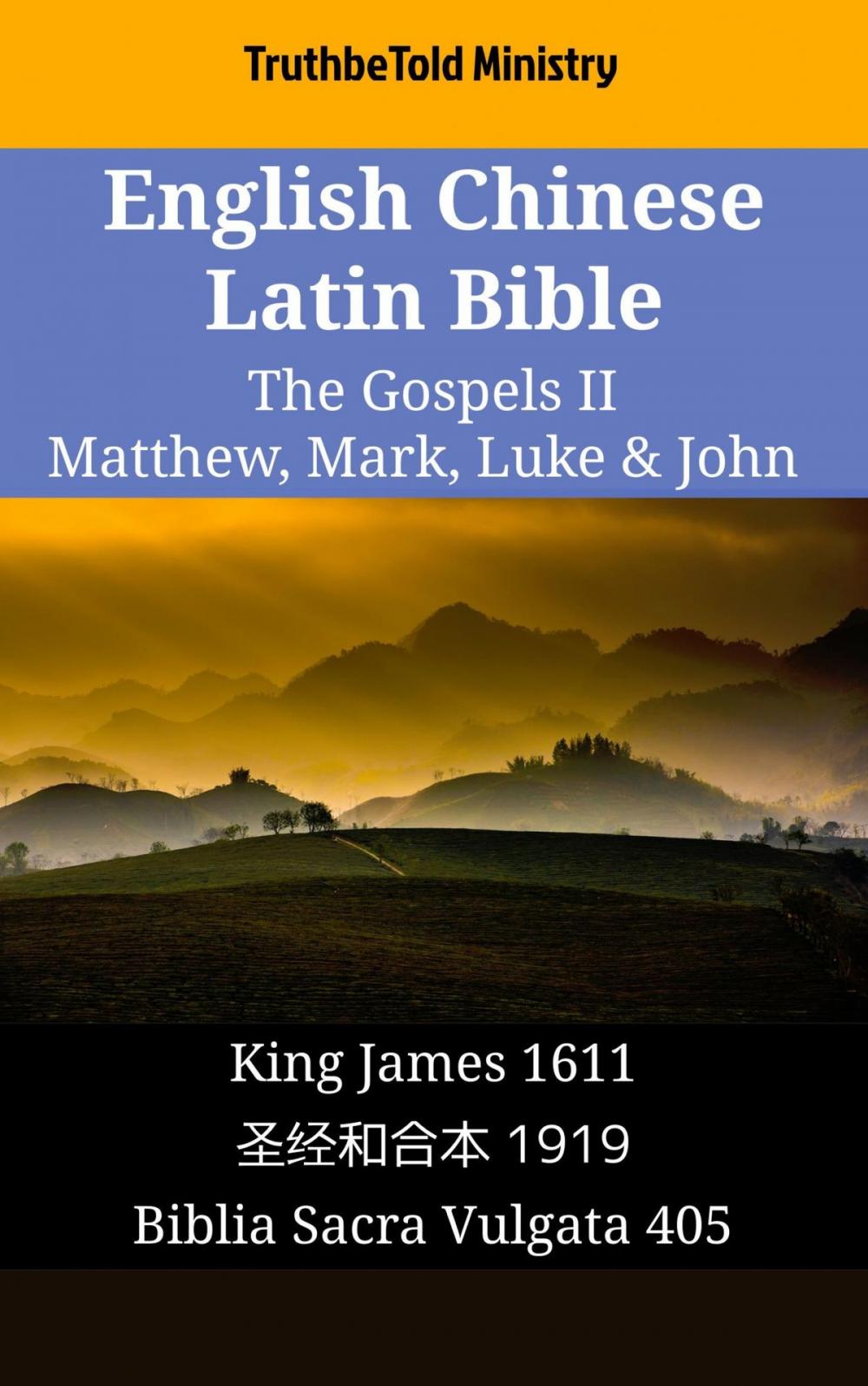 Big bigCover of English Chinese Latin Bible - The Gospels II - Matthew, Mark, Luke & John