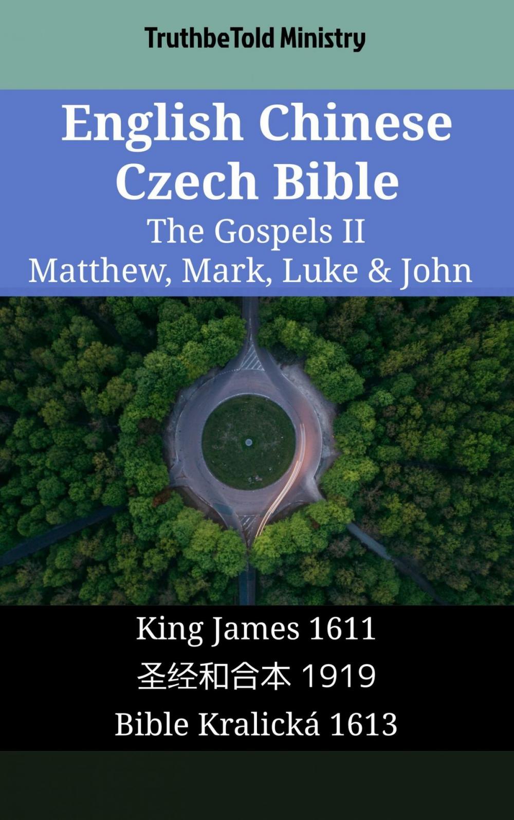 Big bigCover of English Chinese Czech Bible - The Gospels II - Matthew, Mark, Luke & John