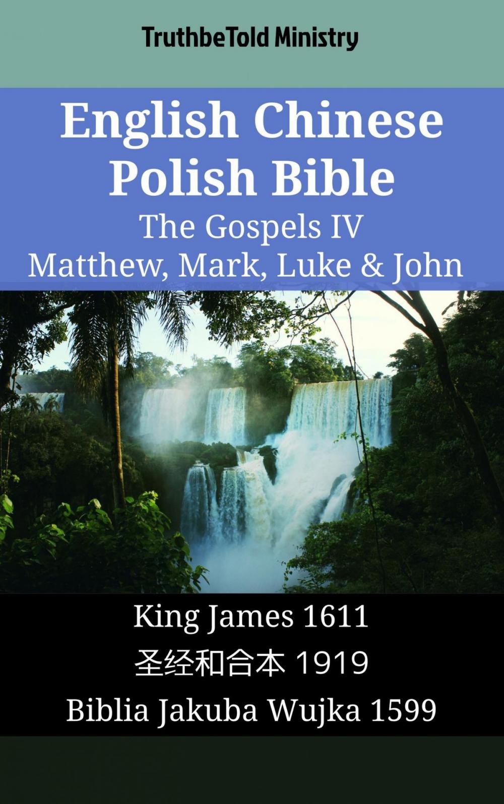 Big bigCover of English Chinese Polish Bible - The Gospels IV - Matthew, Mark, Luke & John