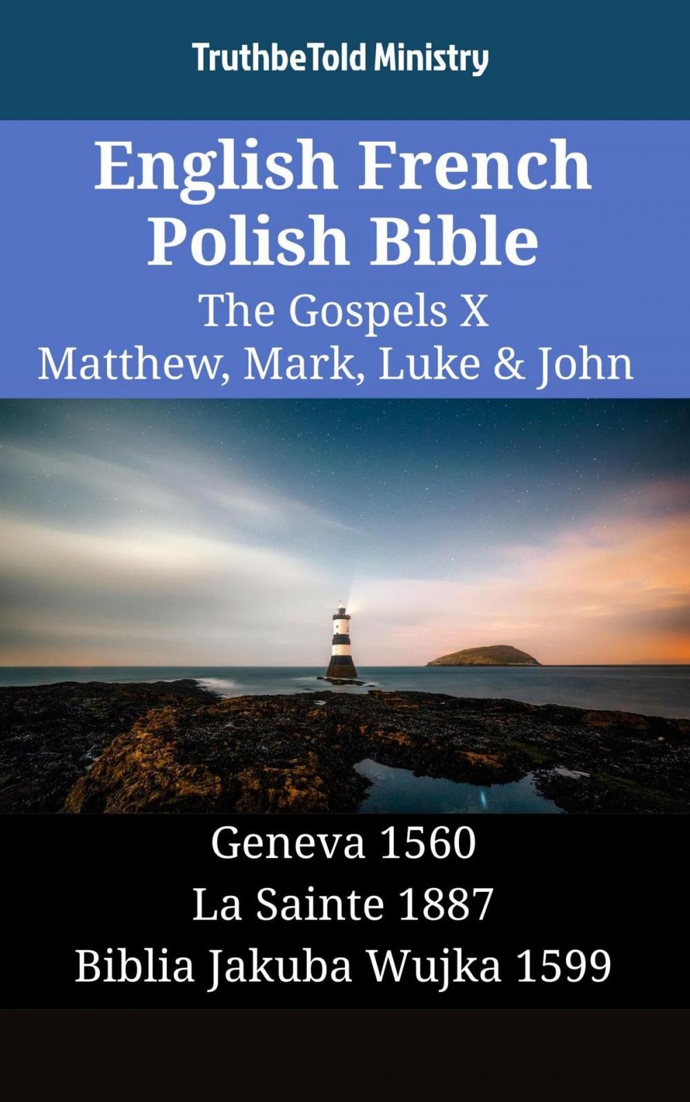 Big bigCover of English French Polish Bible - The Gospels X - Matthew, Mark, Luke & John