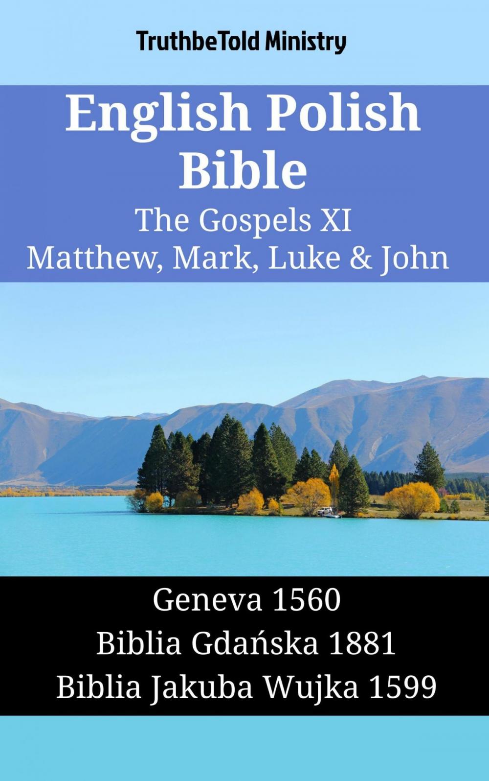 Big bigCover of English Polish Bible - The Gospels XI - Matthew, Mark, Luke & John