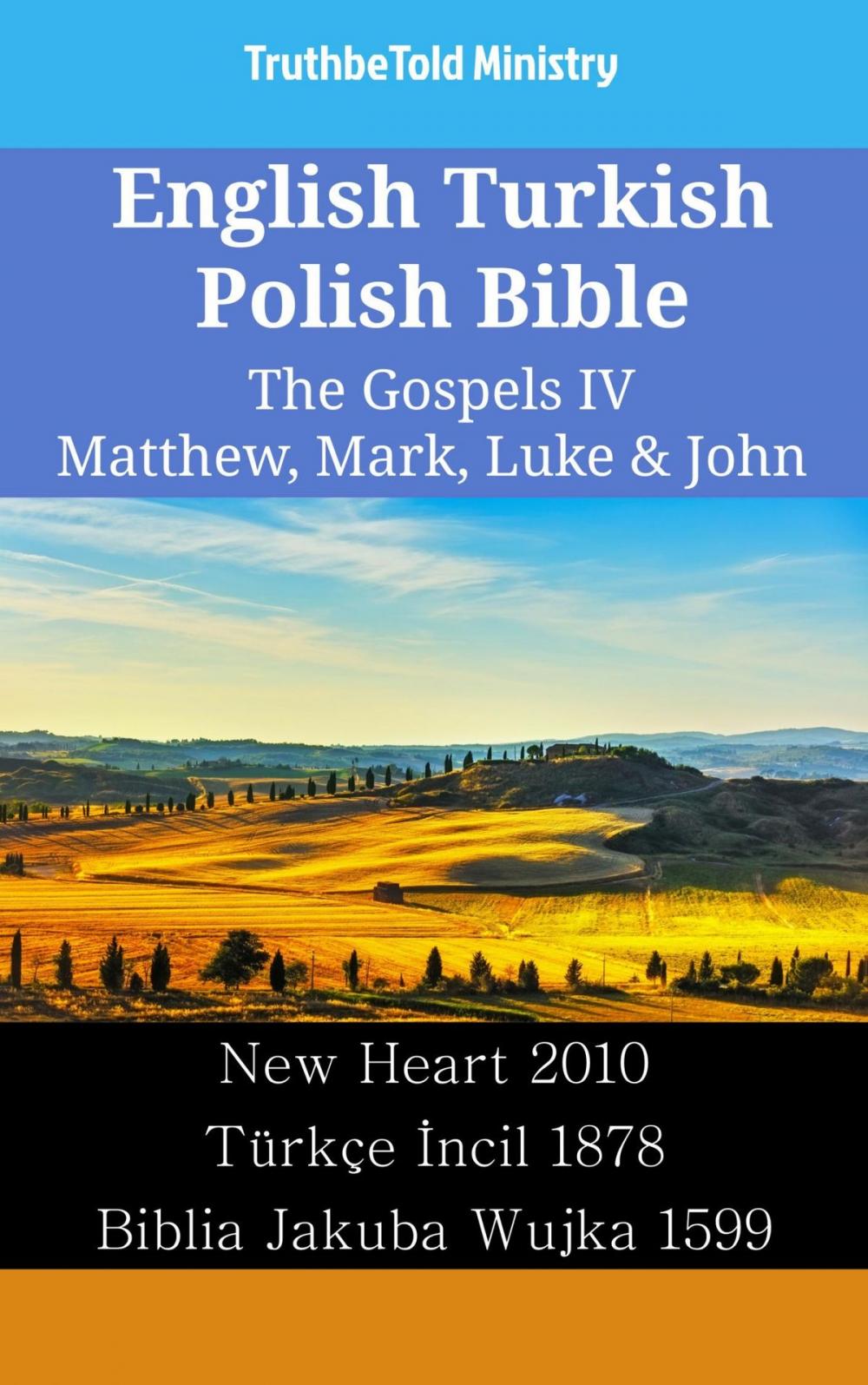 Big bigCover of English Turkish Polish Bible - The Gospels IV - Matthew, Mark, Luke & John