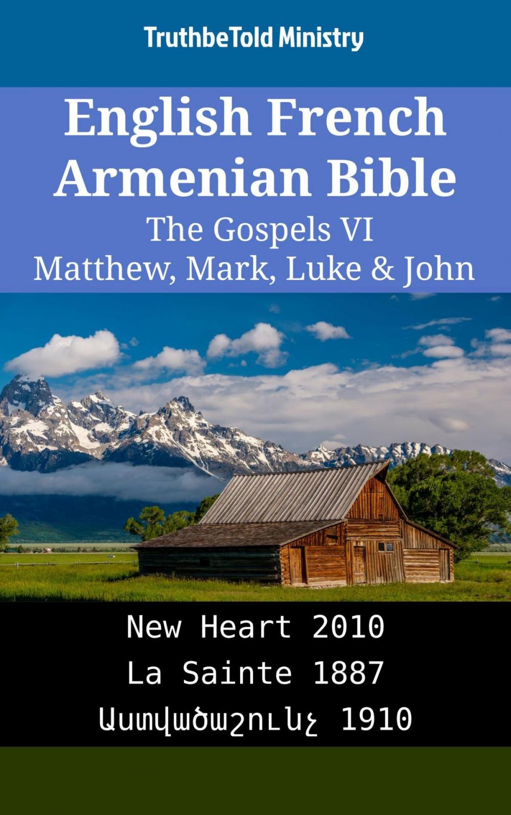 Big bigCover of English French Armenian Bible - The Gospels VI - Matthew, Mark, Luke & John