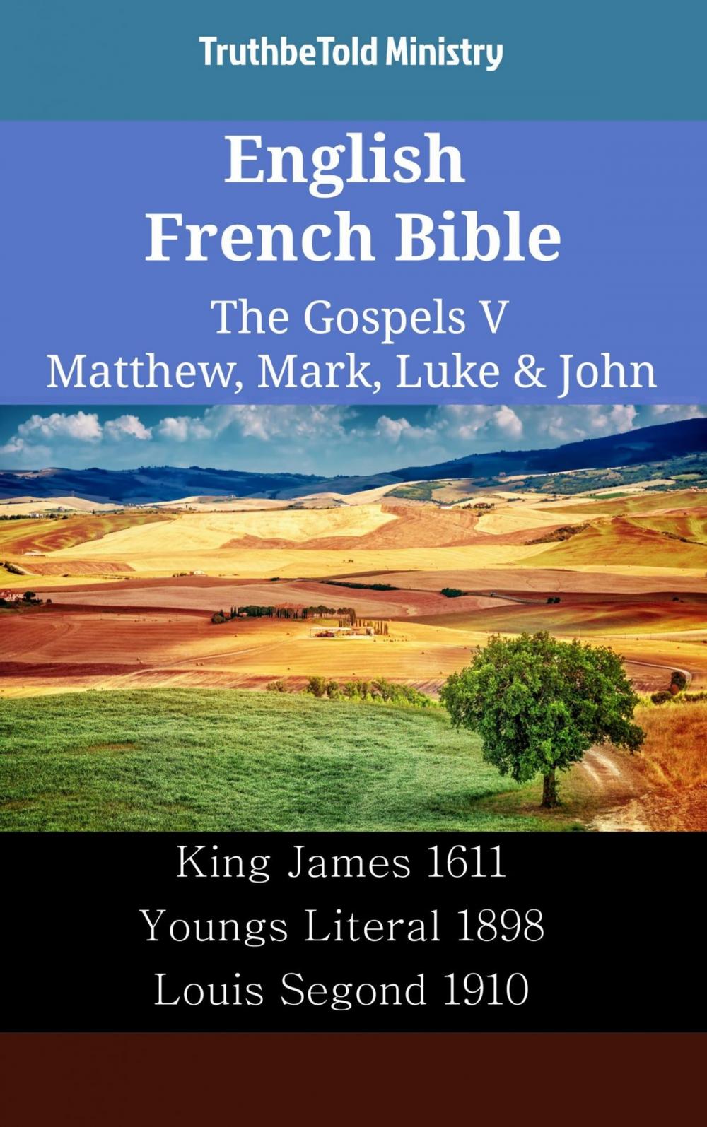 Big bigCover of English French Bible - The Gospels V - Matthew, Mark, Luke & John