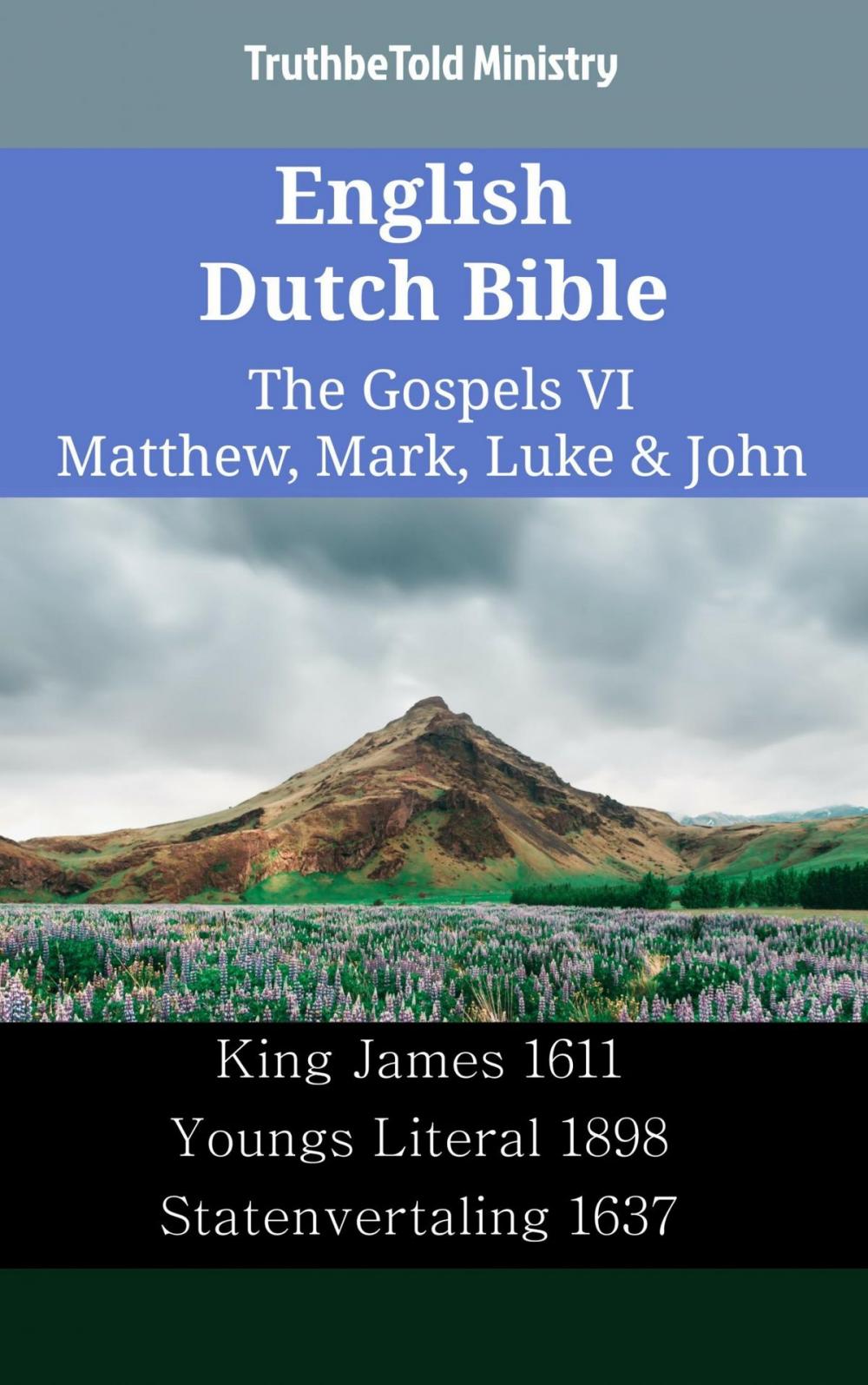 Big bigCover of English Dutch Bible - The Gospels VI - Matthew, Mark, Luke & John