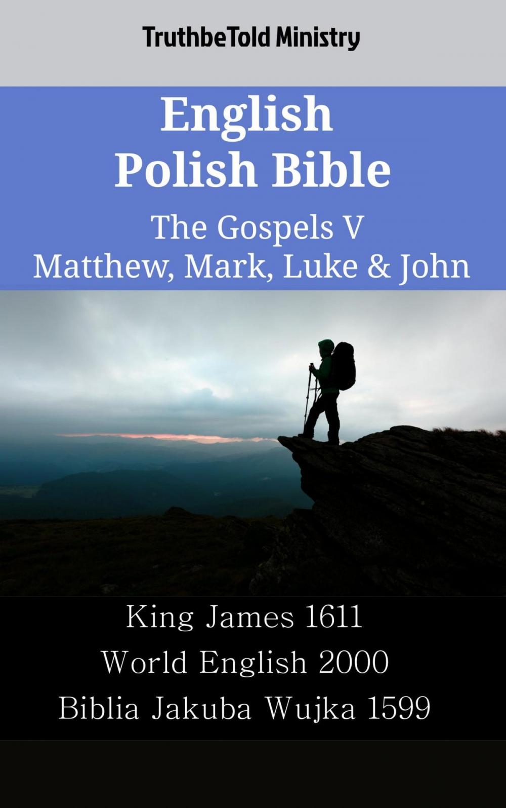 Big bigCover of English Polish Bible - The Gospels V - Matthew, Mark, Luke & John