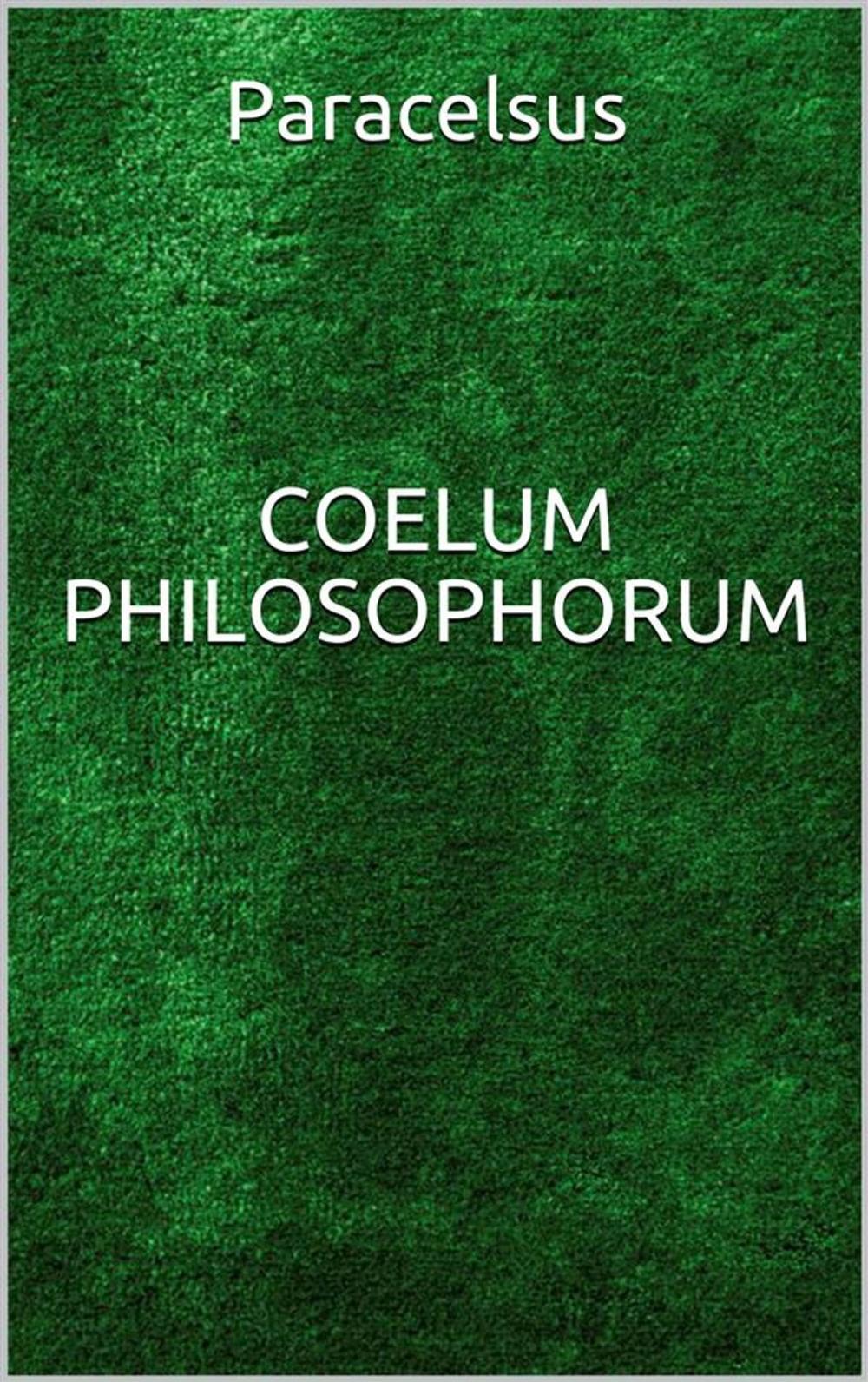 Big bigCover of Coelum philosophorum