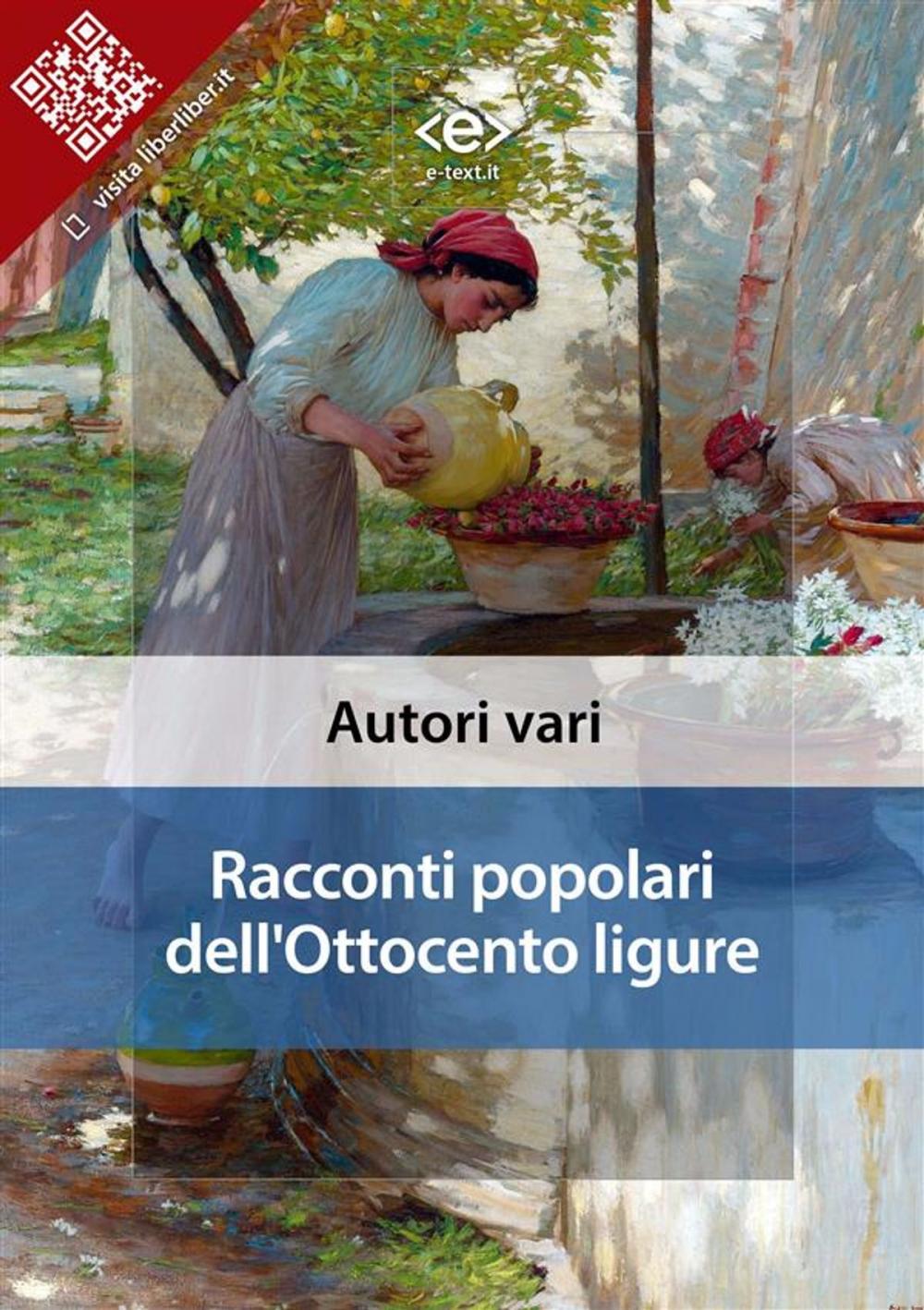 Big bigCover of Racconti popolari dell'Ottocento ligure