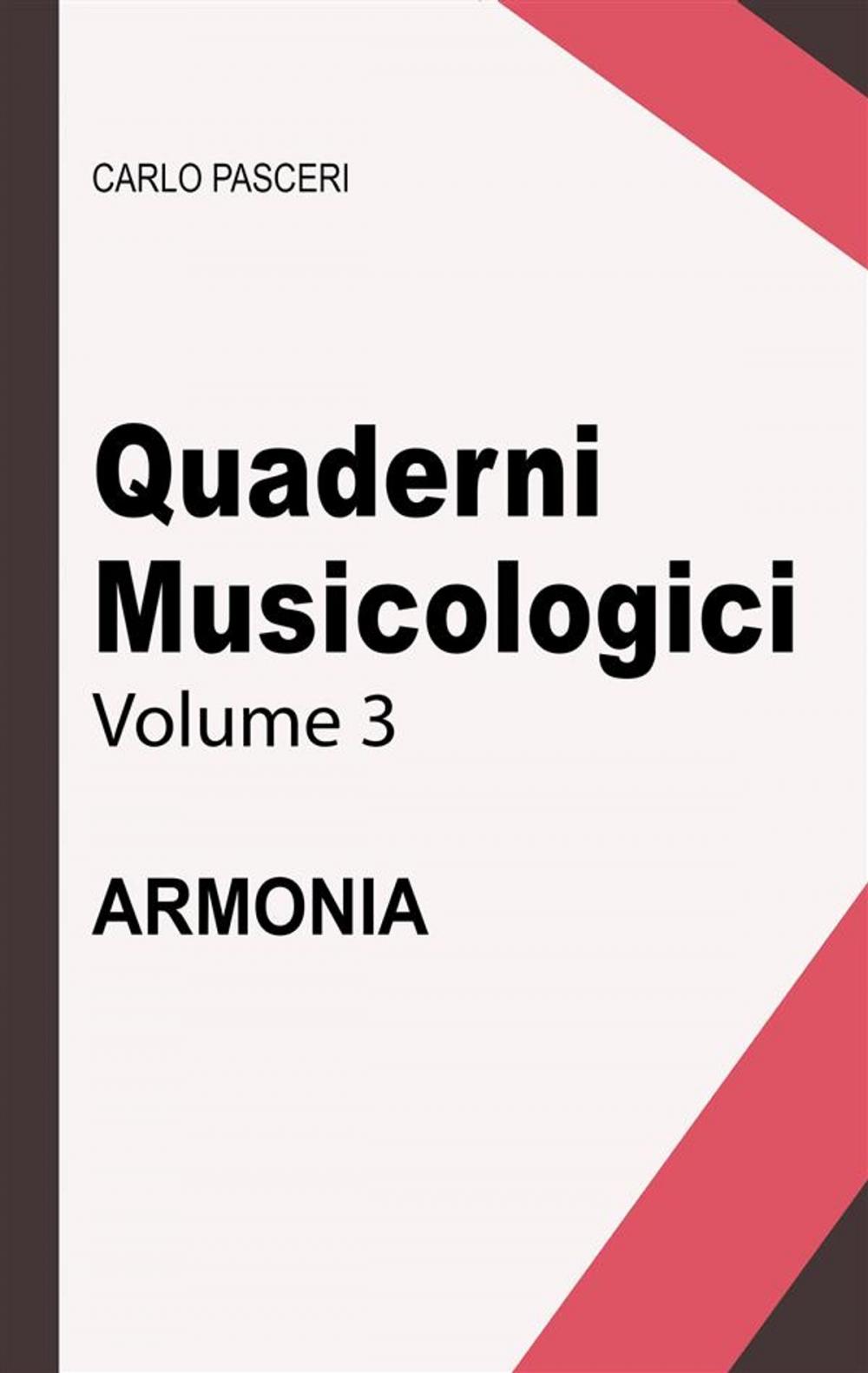 Big bigCover of Quaderni Musicologici - Armonia