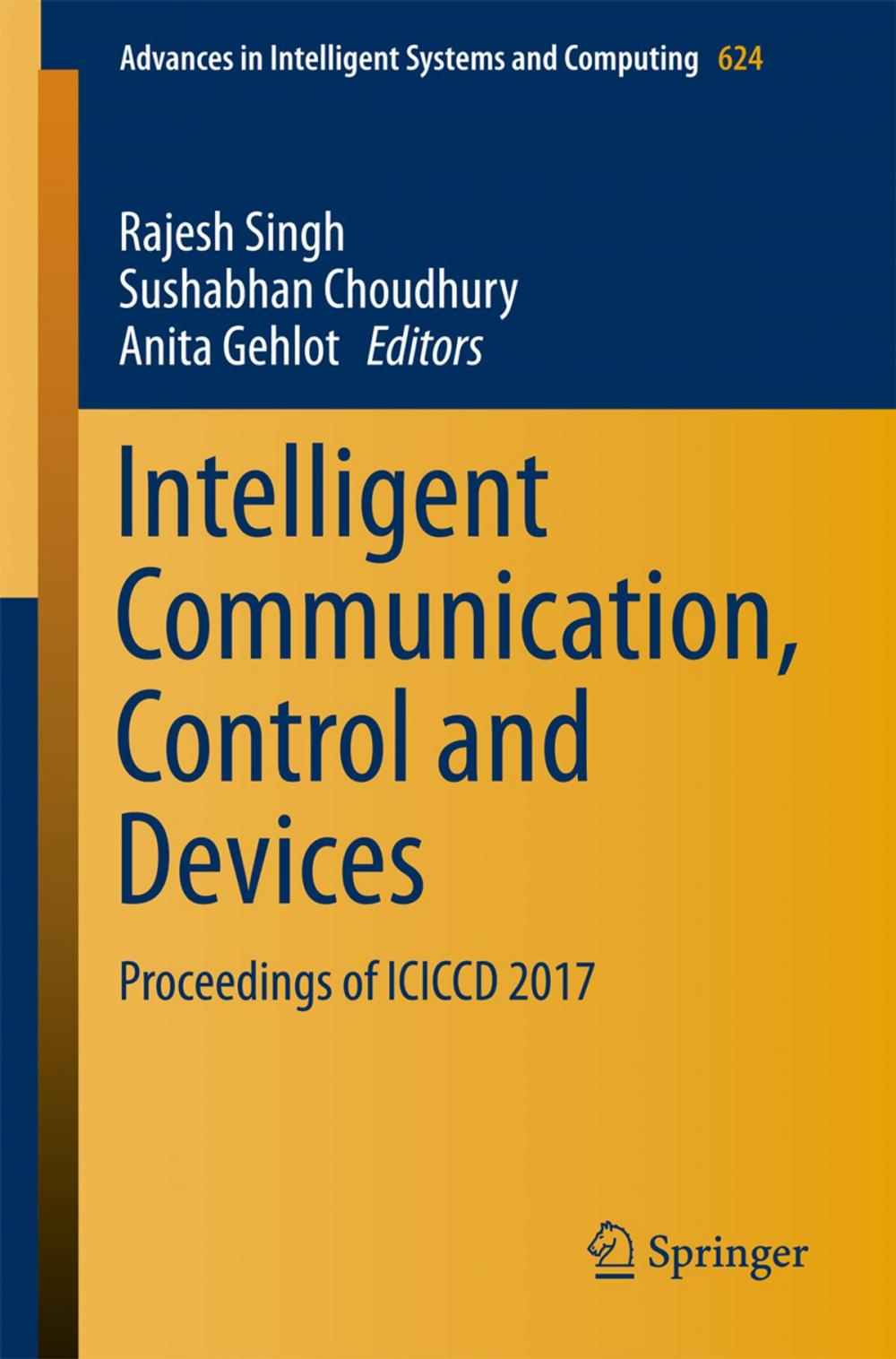 Big bigCover of Intelligent Communication, Control and Devices