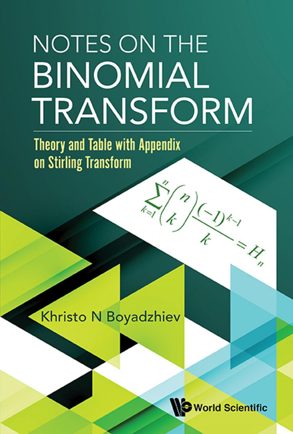 Big bigCover of Notes on the Binomial Transform