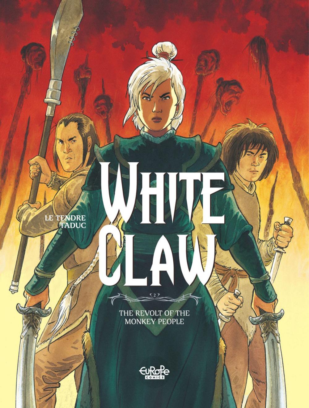 Big bigCover of White Claw 2. The Revolt of the Monkey People