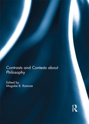 Cover of the book Contrasts and contests about philosophy by Roberta Chinsky Matuson