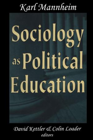 Book cover of Sociology as Political Education
