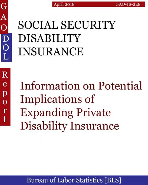 Cover of the book SOCIAL SECURITY DISABILITY INSURANCE by Hugues Dumont, Hugues DUMONT
