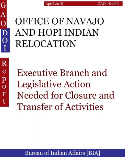 Cover of the book OFFICE OF NAVAJO AND HOPI INDIAN RELOCATION by Hugues Dumont, Hugues DUMONT