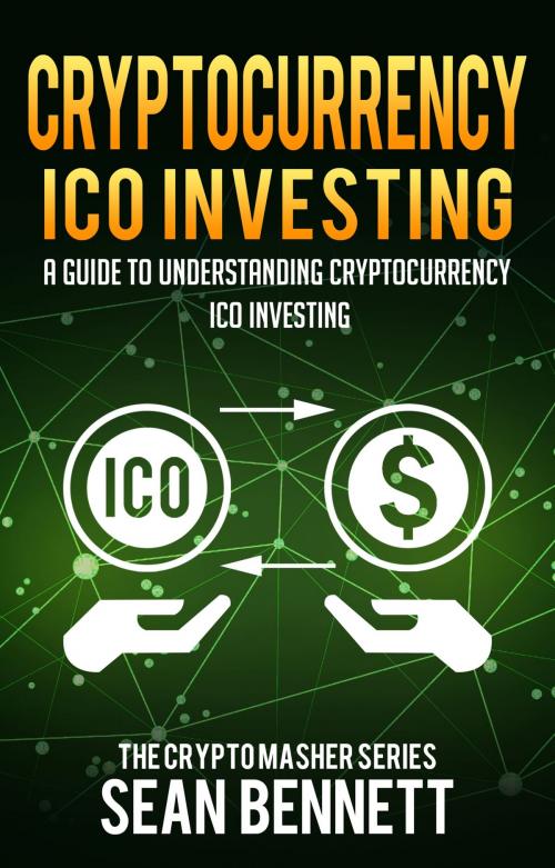 Cover of the book Cryptocurrency ICO Investing by Sean Bennett, Cryptomasher