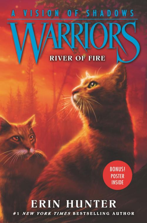 Cover of the book Warriors: A Vision of Shadows #5: River of Fire by Erin Hunter, HarperCollins