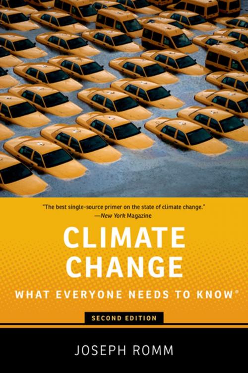 Cover of the book Climate Change by Joseph Romm, Oxford University Press