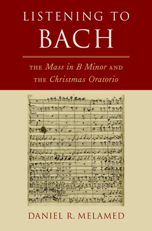 Cover of the book Listening to Bach by Daniel R. Melamed, Oxford University Press