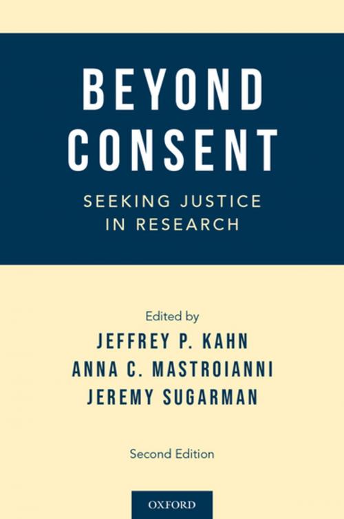 Cover of the book Beyond Consent by , Oxford University Press