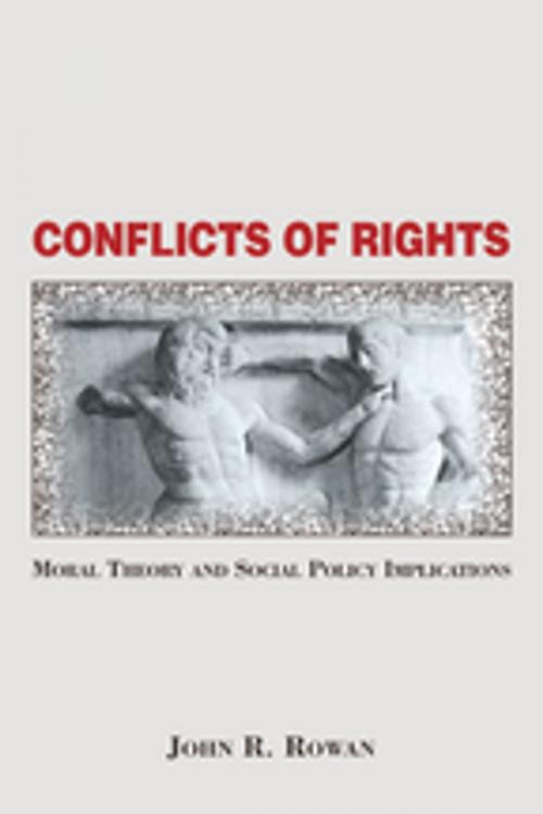 Cover of the book Conflicts Of Rights by John Rowan, Taylor and Francis